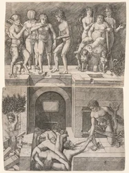 Allegorie des Falls der unwissenden Menschheit