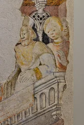 Architektur mit Figuren