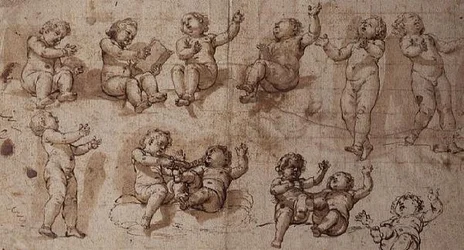 Studien von Putti