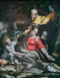 Ruhe auf der Flucht nach Ägypten, um 1575-80