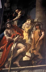 Die Dornenkrönung, Gemälde, Kunstwerk von Tiepolo, Kirche Sant