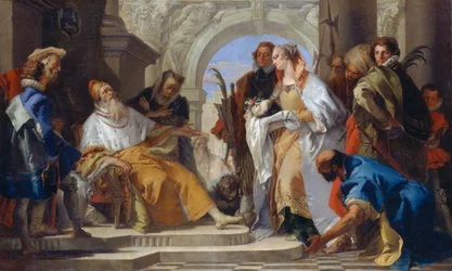 Die Schutzheiligen der Familie Crotta, ca. 1750