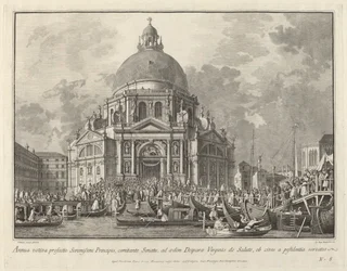 Jährlicher Besuch des Dogen in Santa Maria della Salute