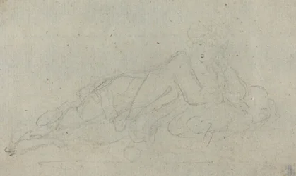 Liegende Frau (verso)