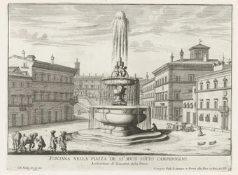 Brunnen auf der Piazza d