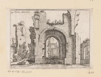 Reste der Caracalla-Thermen in Rom