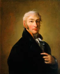 Porträt des Autors und Historikers Nikolai M. Karamzin, 1805