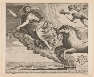 Apollo und Aurora (linker Teil)