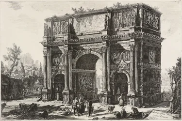 Ansicht des Konstantinsbogens