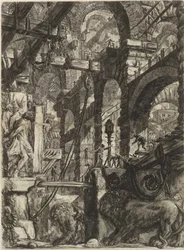 Aus der Serie Die imaginären Gefängnisse (Le Carceri d