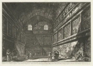 Innenansicht der Chiesa di Sant’Urbano in Rom (Gesichter auf Rom)