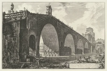Milvische Brücke in Rom