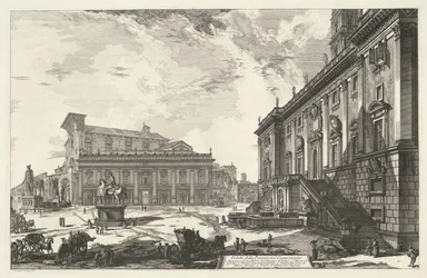 Piazza del Campidoglio in Rom