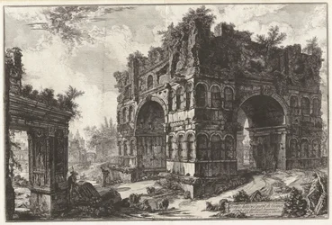 Tempio detto volgarm.te di Giano. A. Arco detto degl