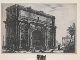Der Bogen des Septimius Severus