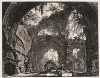 Thermen in der Villa Adriana in Tivoli