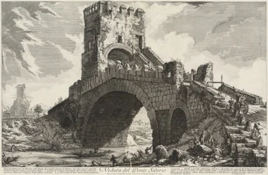 Ansicht der Ponte Salario