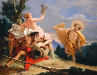 Apollo verfolgt Daphne, c.1755-60