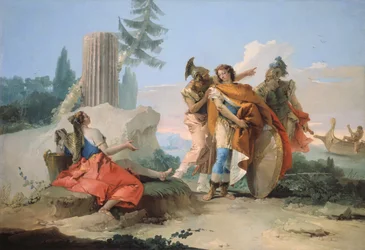 Armida von Rinaldo verlassen