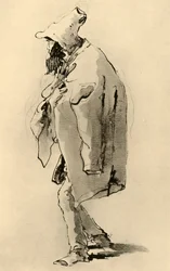 Bärtiger Mann, Mitte des 18. Jahrhunderts, 1928