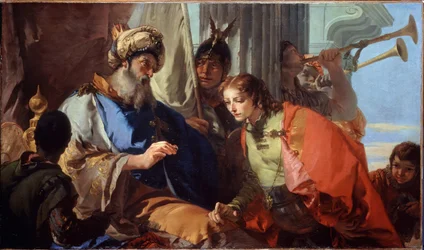 Joseph erhält den Ring des Pharaos