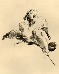 Hockender Jüngling, Mitte des 18. Jahrhunderts, 1928