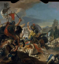 Die Schlacht von Vercellae, 1725-29