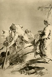 Der Ruf an Petrus, Mitte 18. Jahrhundert, 1928