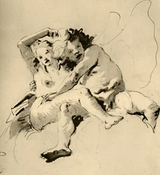 Zephyr und Flora, 1757, 1928