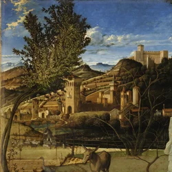 Der heilige Franziskus in der Wüste