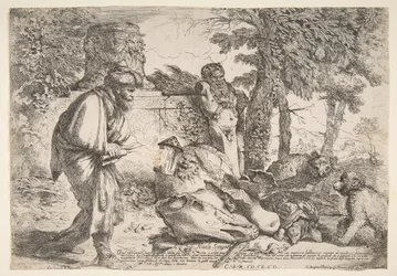 Diogenes sucht einen ehrlichen Mann, ca. 1645-47