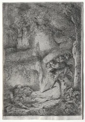 Die Erfindung der Körper von S. Pierre und S. Paul, um 1650