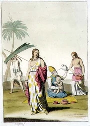 Indische Familie, aus 