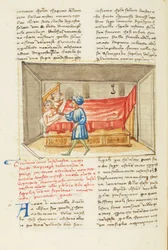 Dekameron, Die Vergangenheit; Girolamo Sighieri im Zimmer von Salvestra, Vierter Tag, Novelle 8