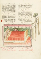 Dekameron, Der Triumph des Todes - Tancredi beobachtet die Liebenden, Vierter Tag, Novelle 1