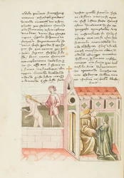 Dekameron, Eine Saison im Fegefeuer: Feronde im Fegefeuer, Sechster Tag, Novelle 1
