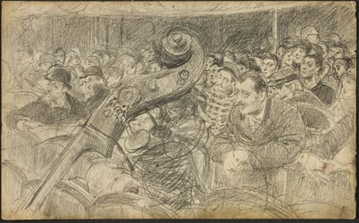 Publikum in einem Pariser Theater II