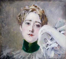 Porträt der Prinzessin von Isenburg Birstein
