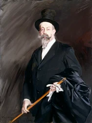 Porträt von Willy, dem Schriftsteller, Henri Gauthier-Villars