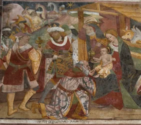 Die Anbetung der drei Könige, ca. 1492