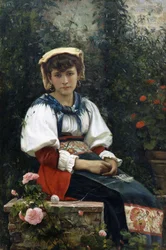 Eine toskanische Schönheit, 1874