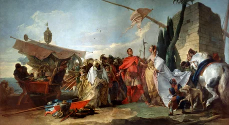 Cäsar trifft Kleopatra, 1747