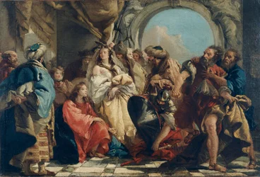 Christus und die Ehebrecherin, 1747-1804