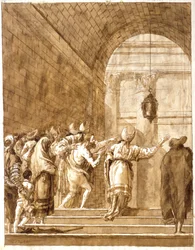Nebukadnezars Rückkehr aus der Wildnis in seinen Palast