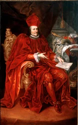 Porträt von Agostino Spinola, Doge von Genua zwischen 1679 und 1681