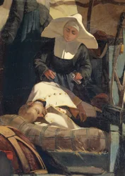 Italien, Florenz, Das italienische Feld nach der Schlacht von Magenta (Detail)