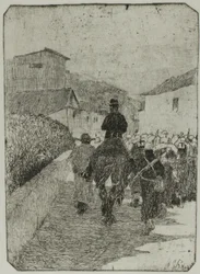 Militärische Promenade