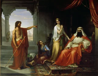 Johannes der Täufer tadelt Herodes