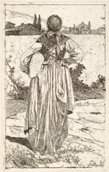 Frau des Gabbro