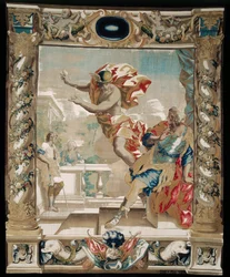 Merkur sagt Aeneas, er solle Karthago verlassen, 1679